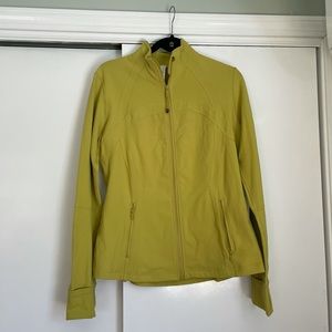 Define Jacket *Luon in Yellow Pear - Lululemon - NWT - Size 14